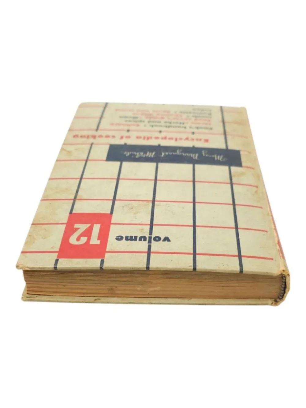 Mary Margaret McBride Encyclopedia of Cooking Volume 12 Vintage 1958 Cookbook HC